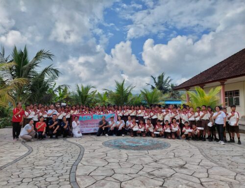 Kegiatan Aksi Bergizi dan Gerakan Kebugaran Jasmani di SMPN 1 Bebandem Kecamatan Bebandem