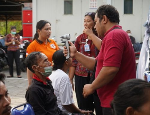 Cek Kesehatan Gratis (CKG) di Kampung Nelayan Merah Putih, Banjar Dinas Batu Kori, Desa Seraya Timur